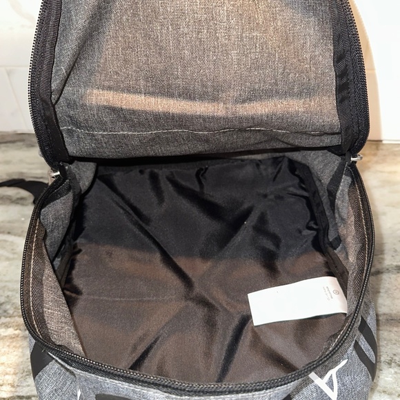 Nike Air Jordan MINI BACKPACK Jumpman Unisex Carbon Heather GRAY Adjustable 10L - Picture 9 of 12